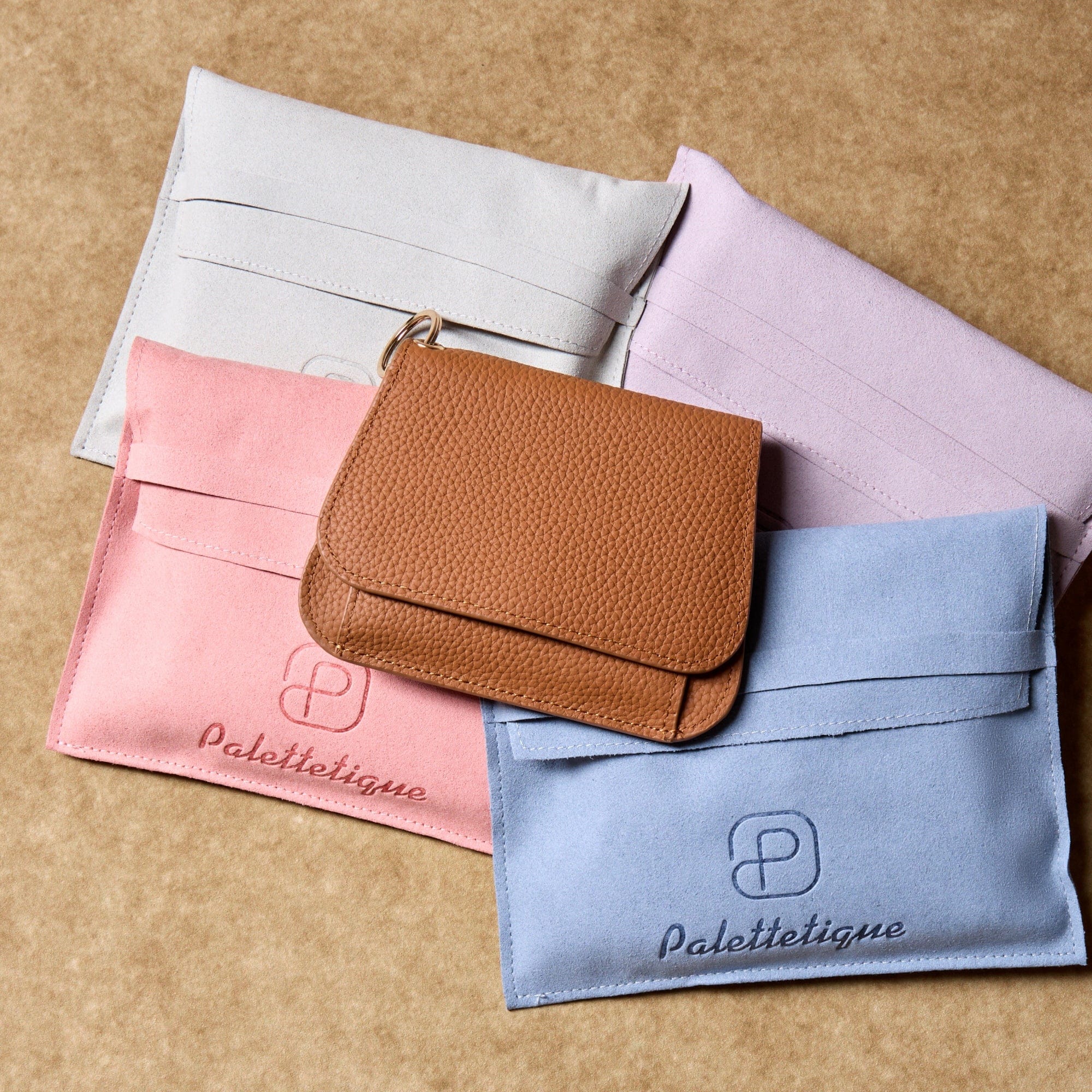 Women Leather Keychain Wallet