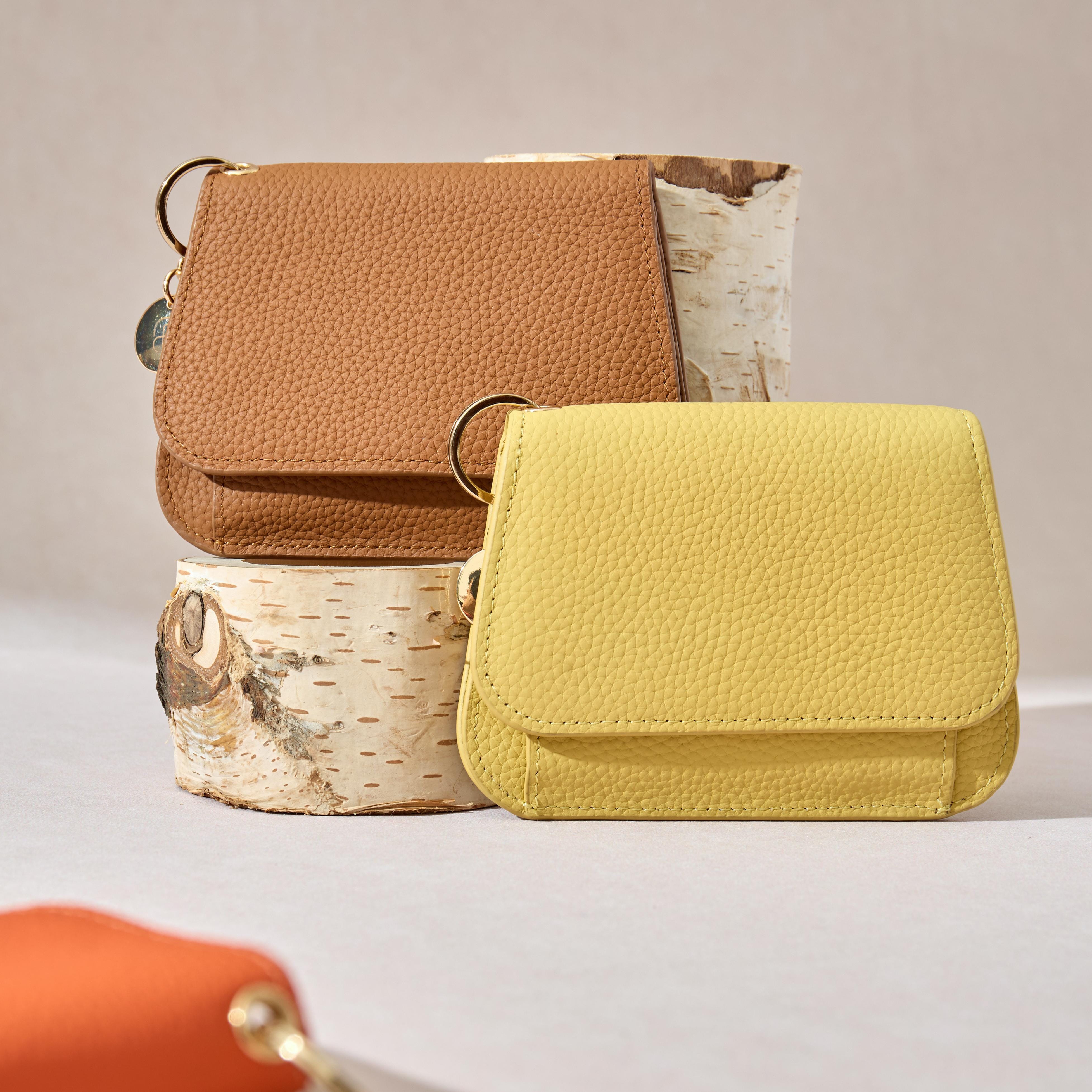 Women Leather Keychain Wallet