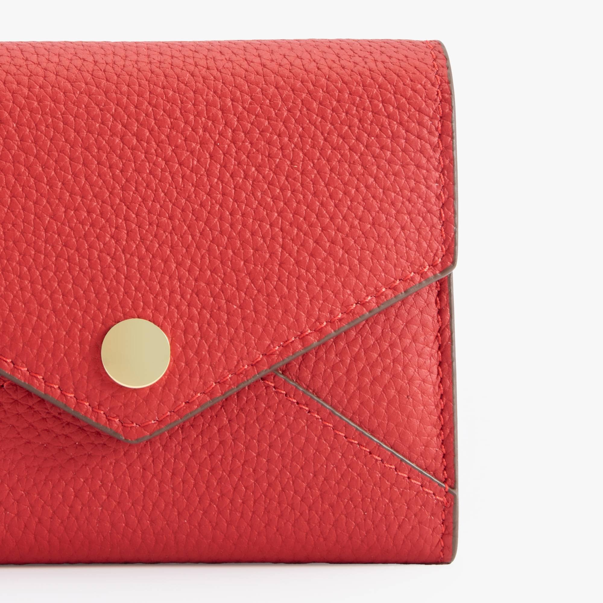 Leather Folded Envelope Wallet