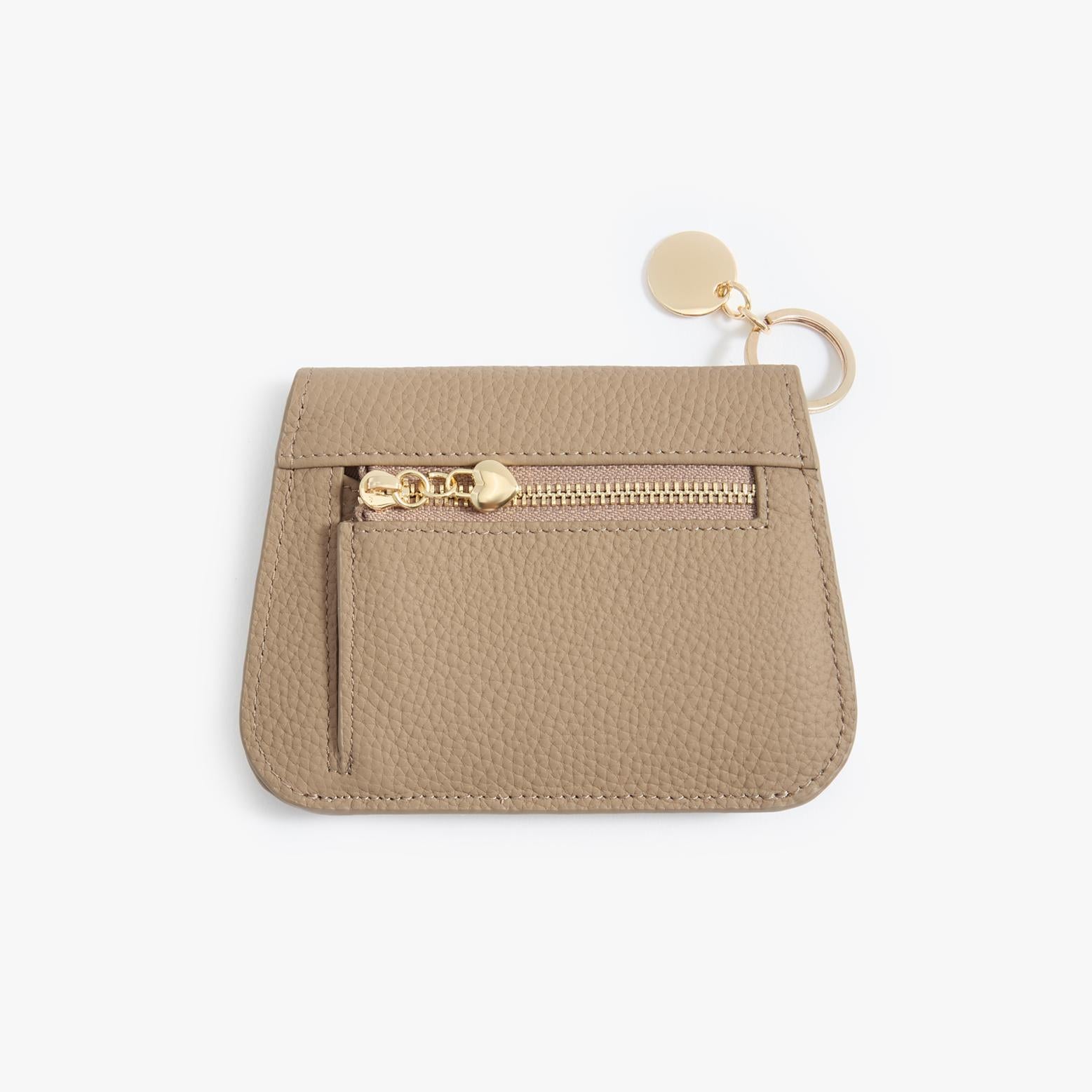 Women Leather Keychain Wallet