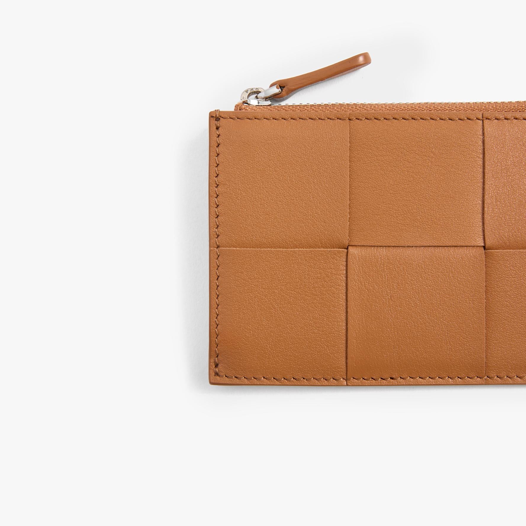 Handmade Woven-Leather Card Holder