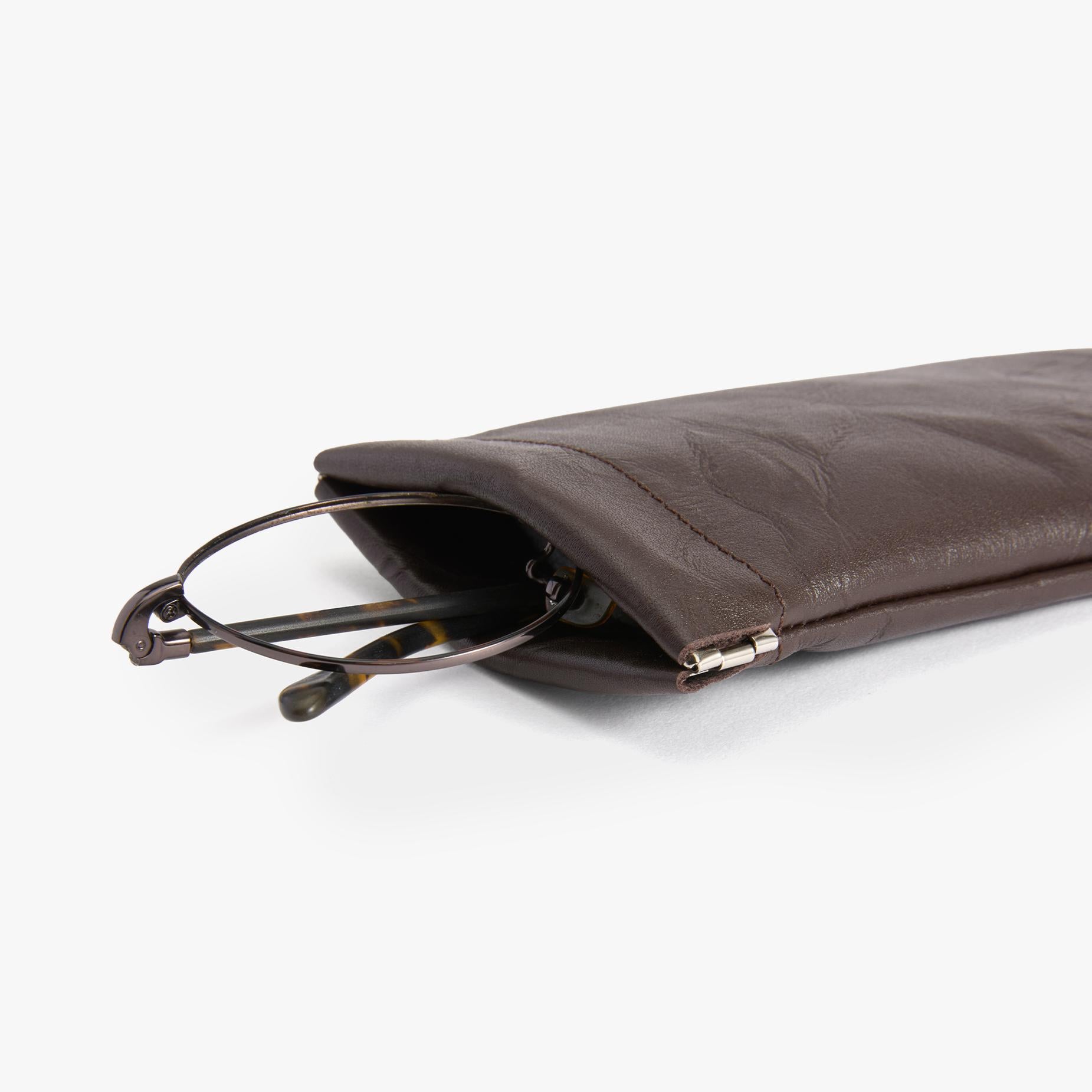Soft Leather Eyewear Case