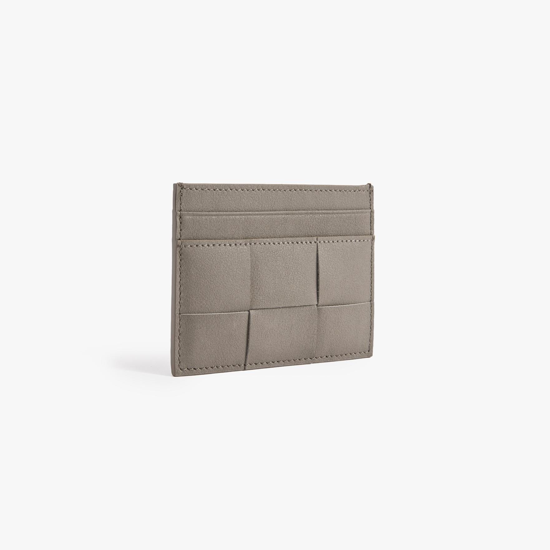 Handmade Woven Leather Card Holder