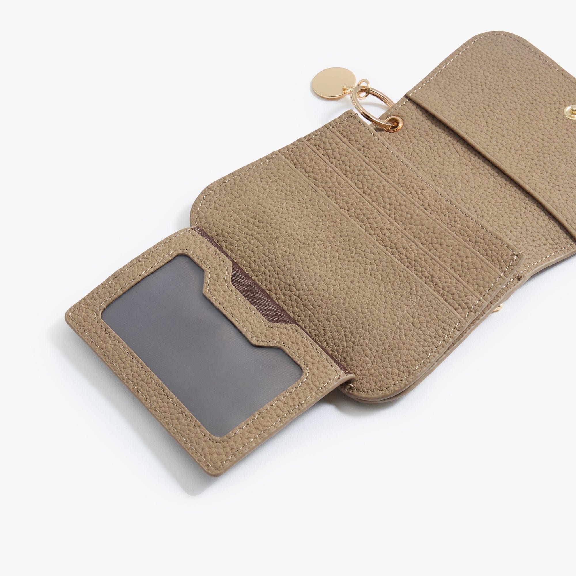 Women Leather Keychain Wallet