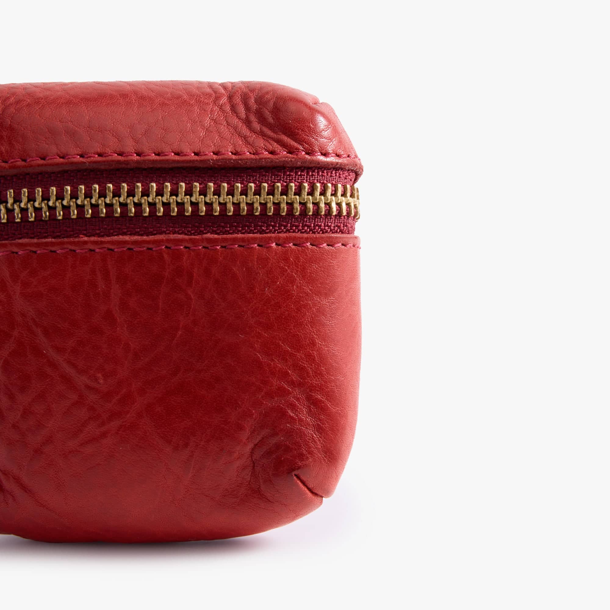 Leather Petit Charm Pouch