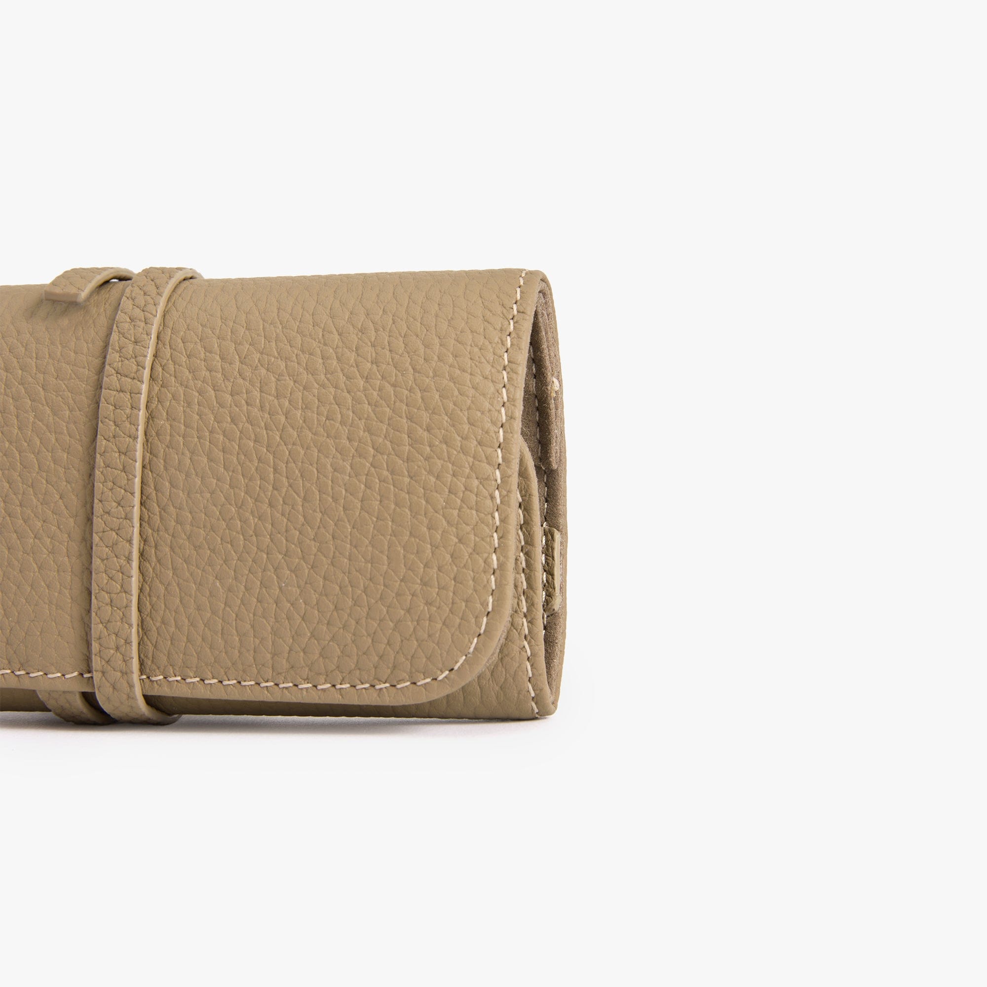 Leather Jewelry Travel Bag