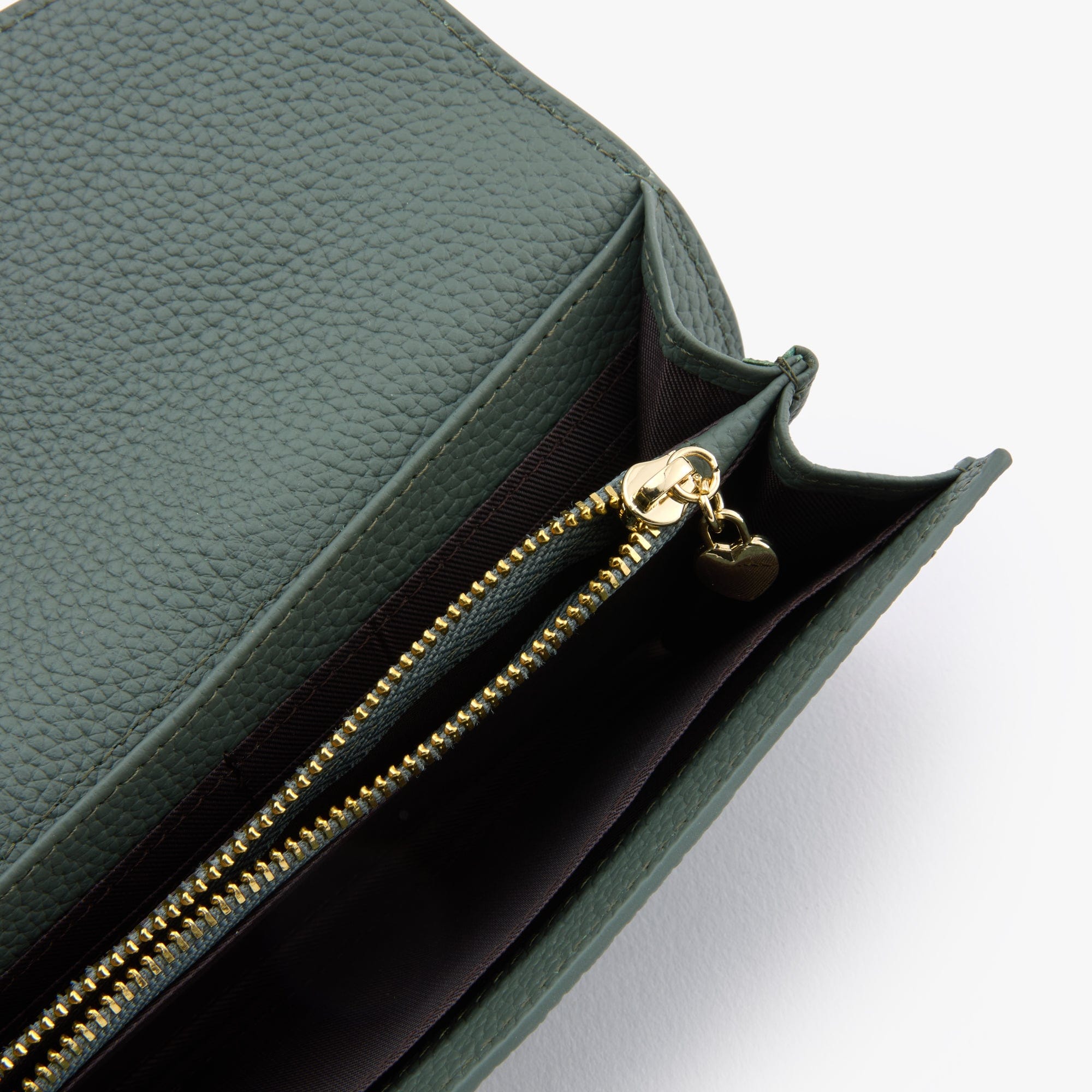 Long Envelope Leather Wallet