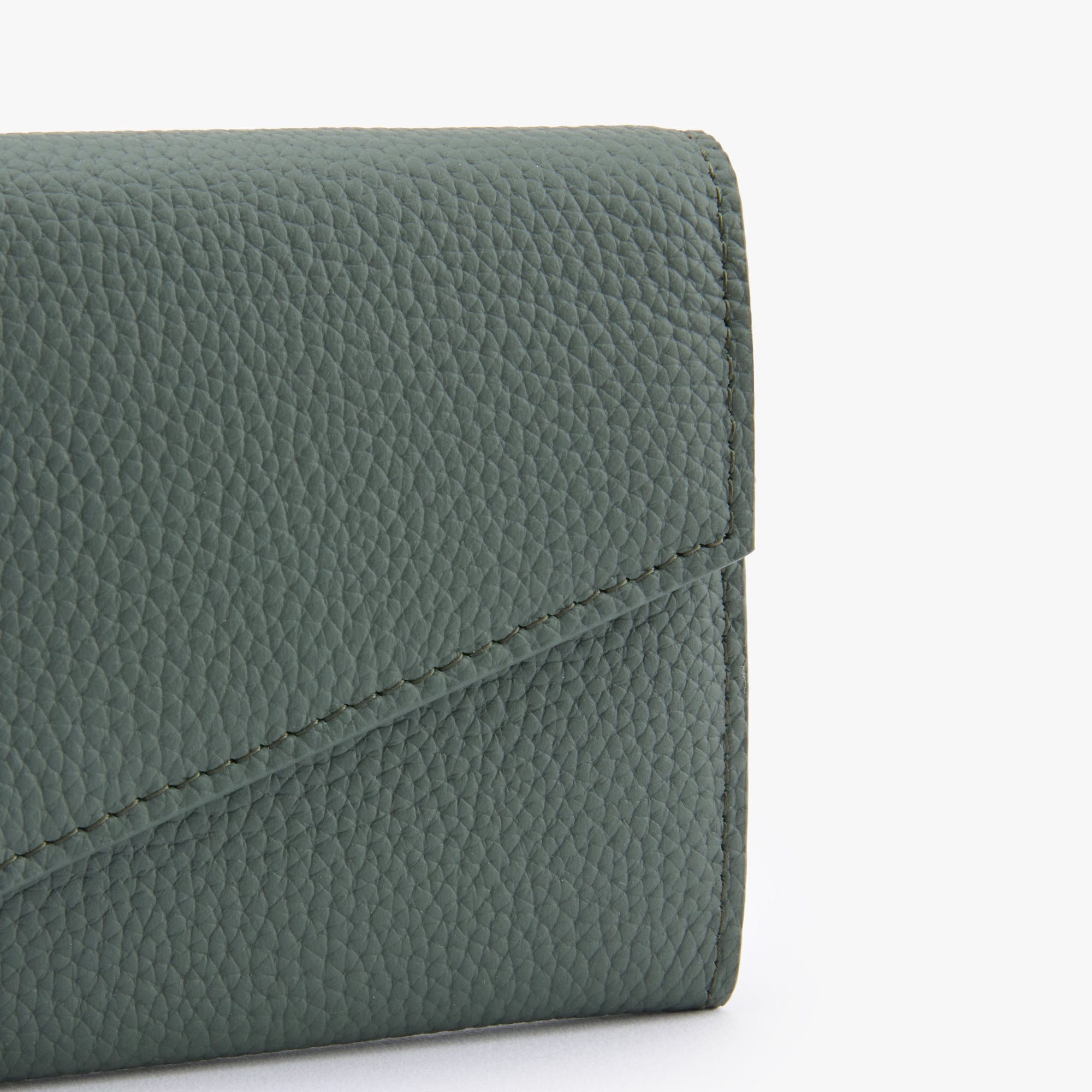 Long Envelope Leather Wallet