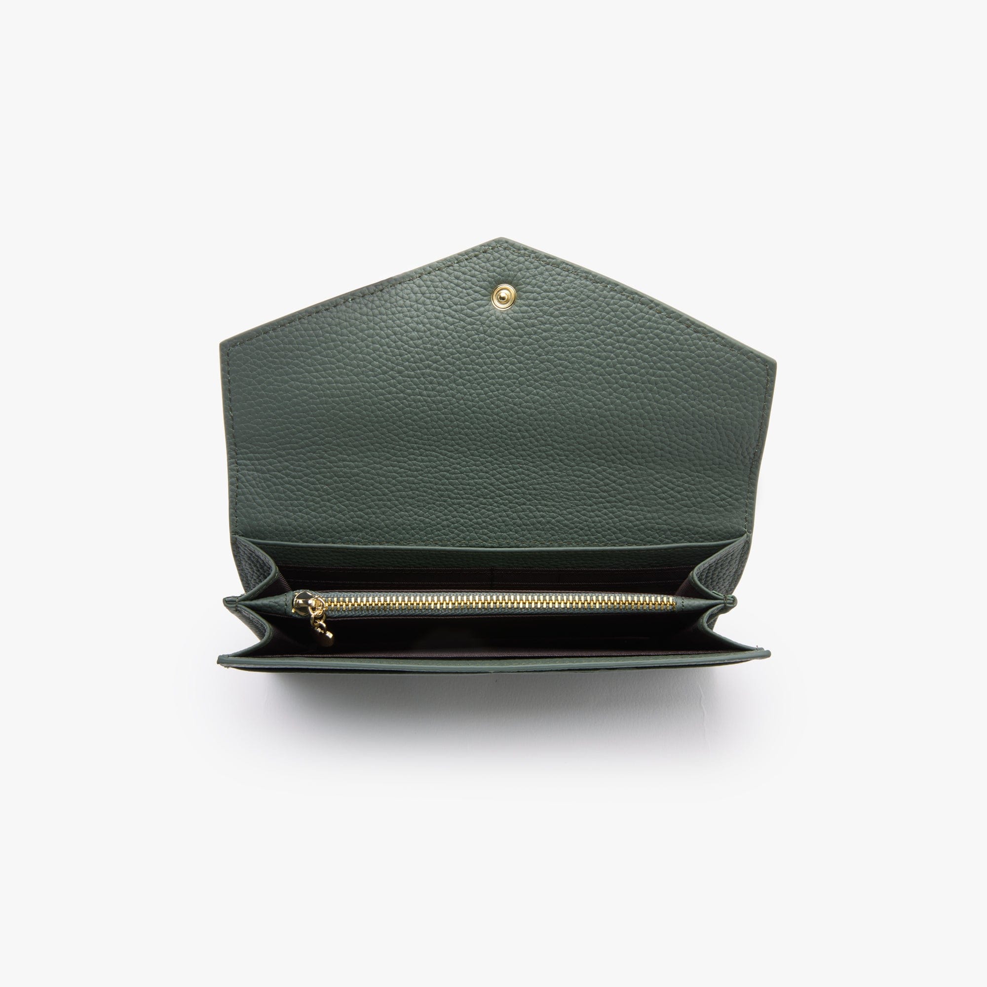 Long Envelope Leather Wallet
