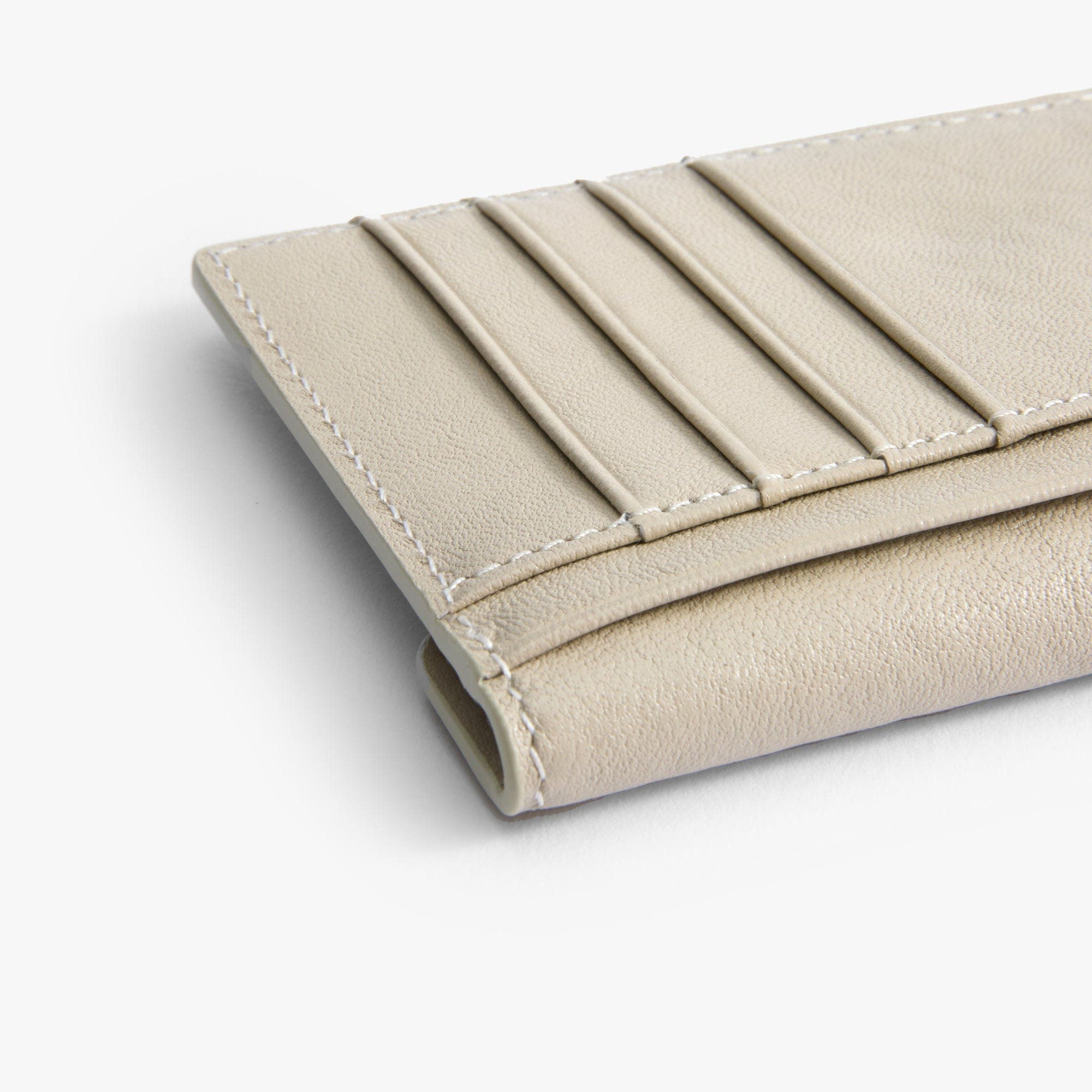 Premium French Cowhide Leather Envelope Wallet