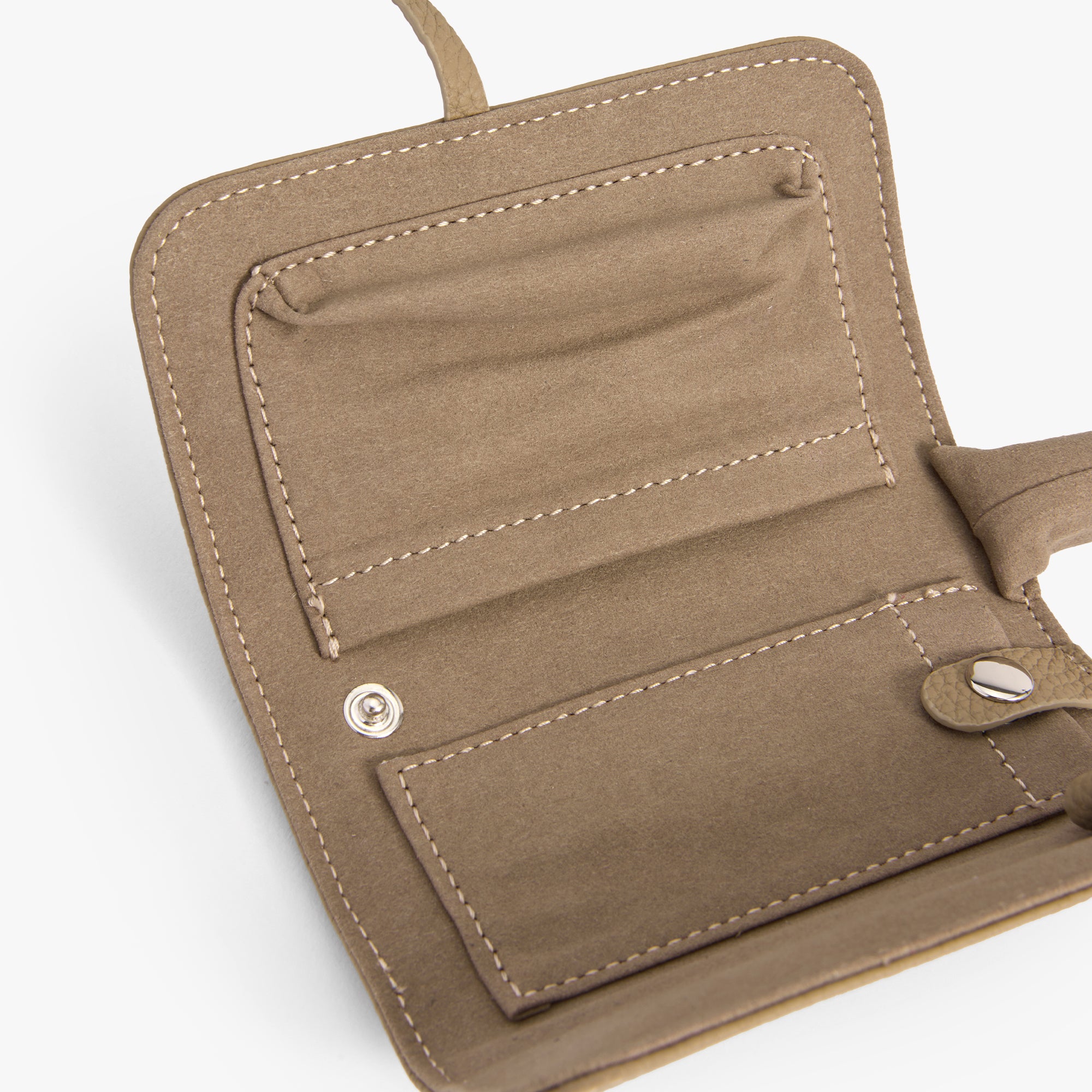 Leather Jewelry Travel Bag
