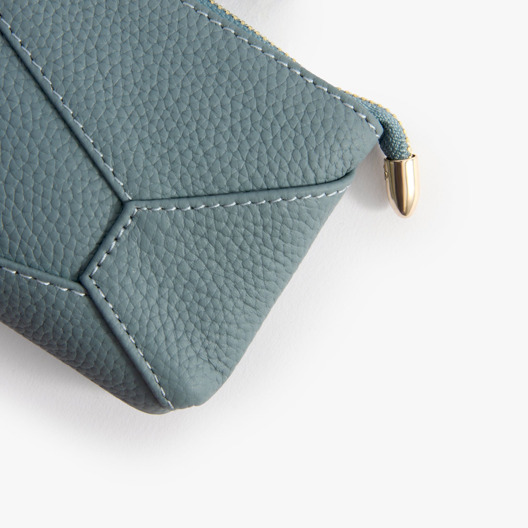 Women Leather Splice Pouch