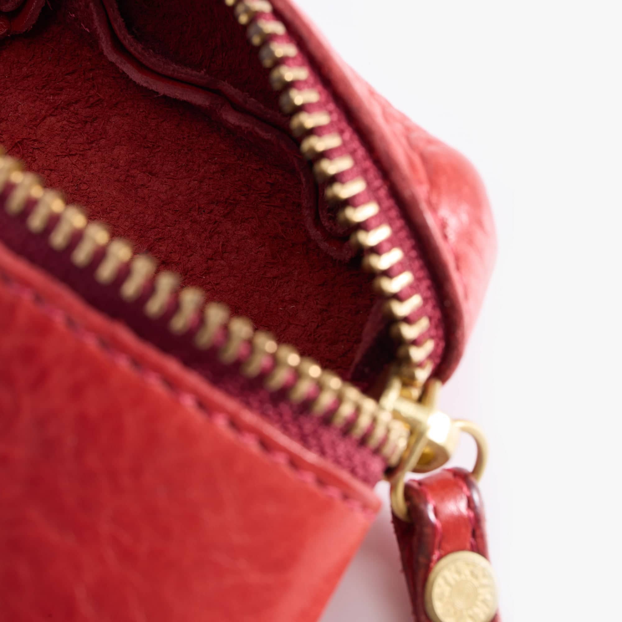 Leather Petit Charm Pouch