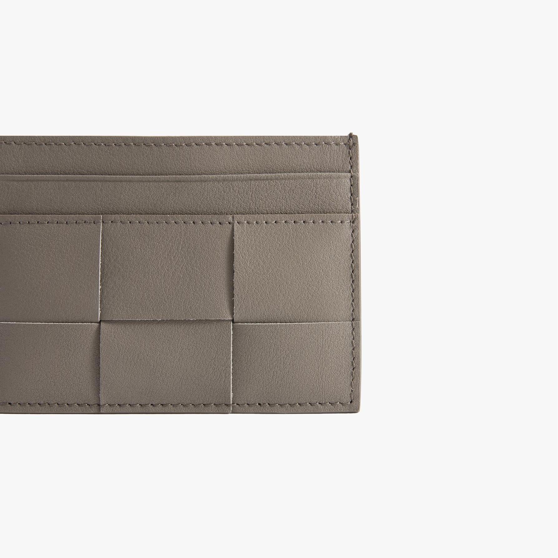 Handmade Woven Leather Card Holder