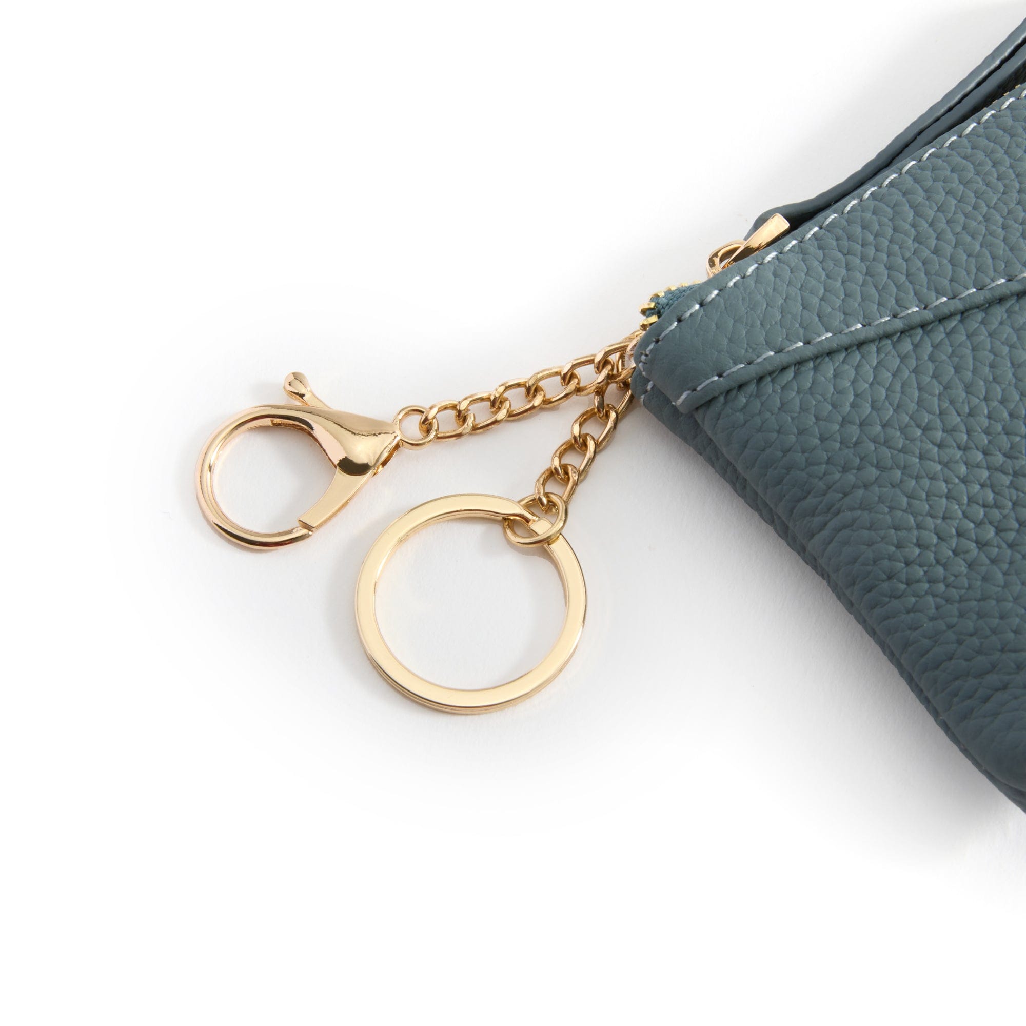 Women Leather Splice Pouch