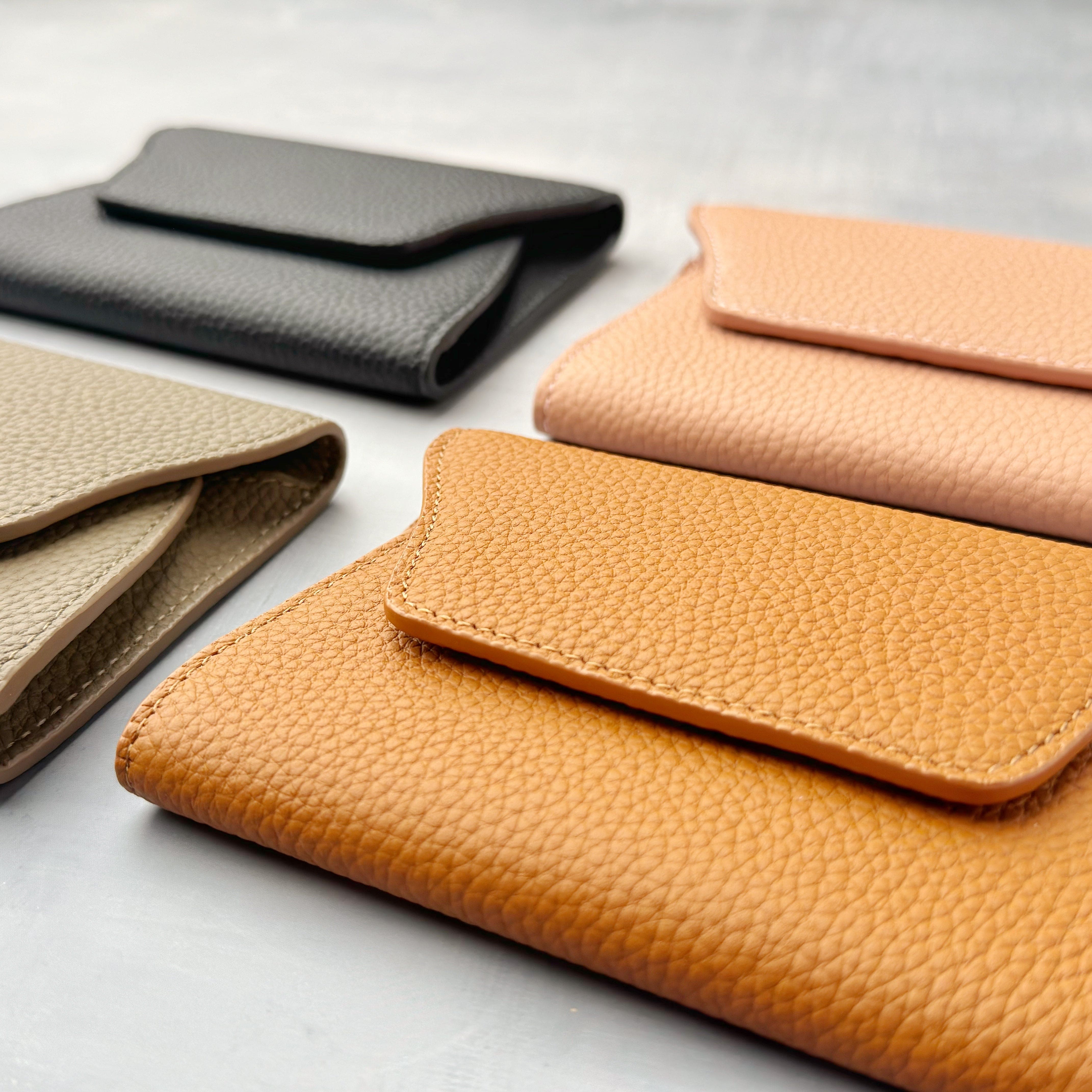 Leather Folded Multi-Card Wallet