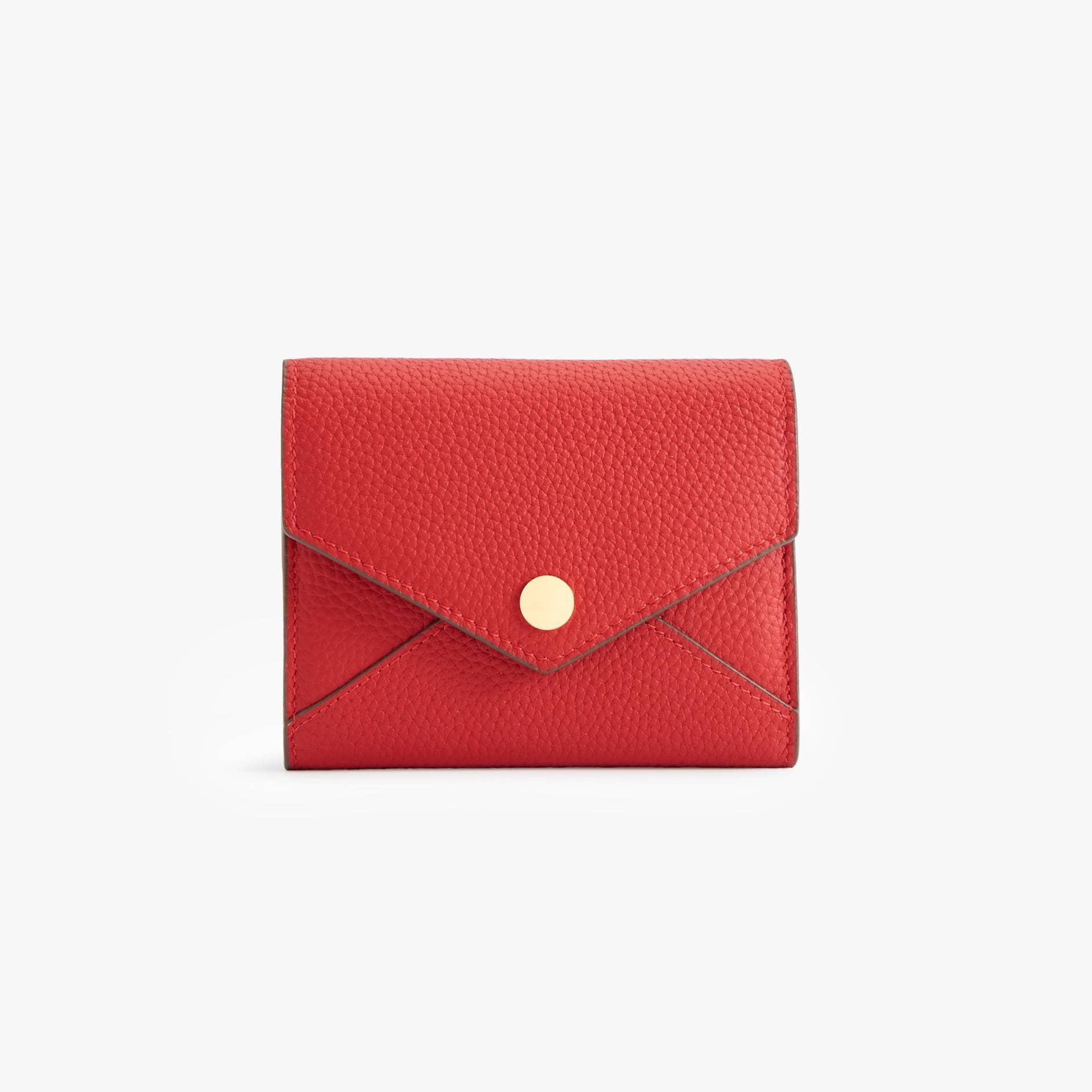 Leather Folded Envelope Wallet