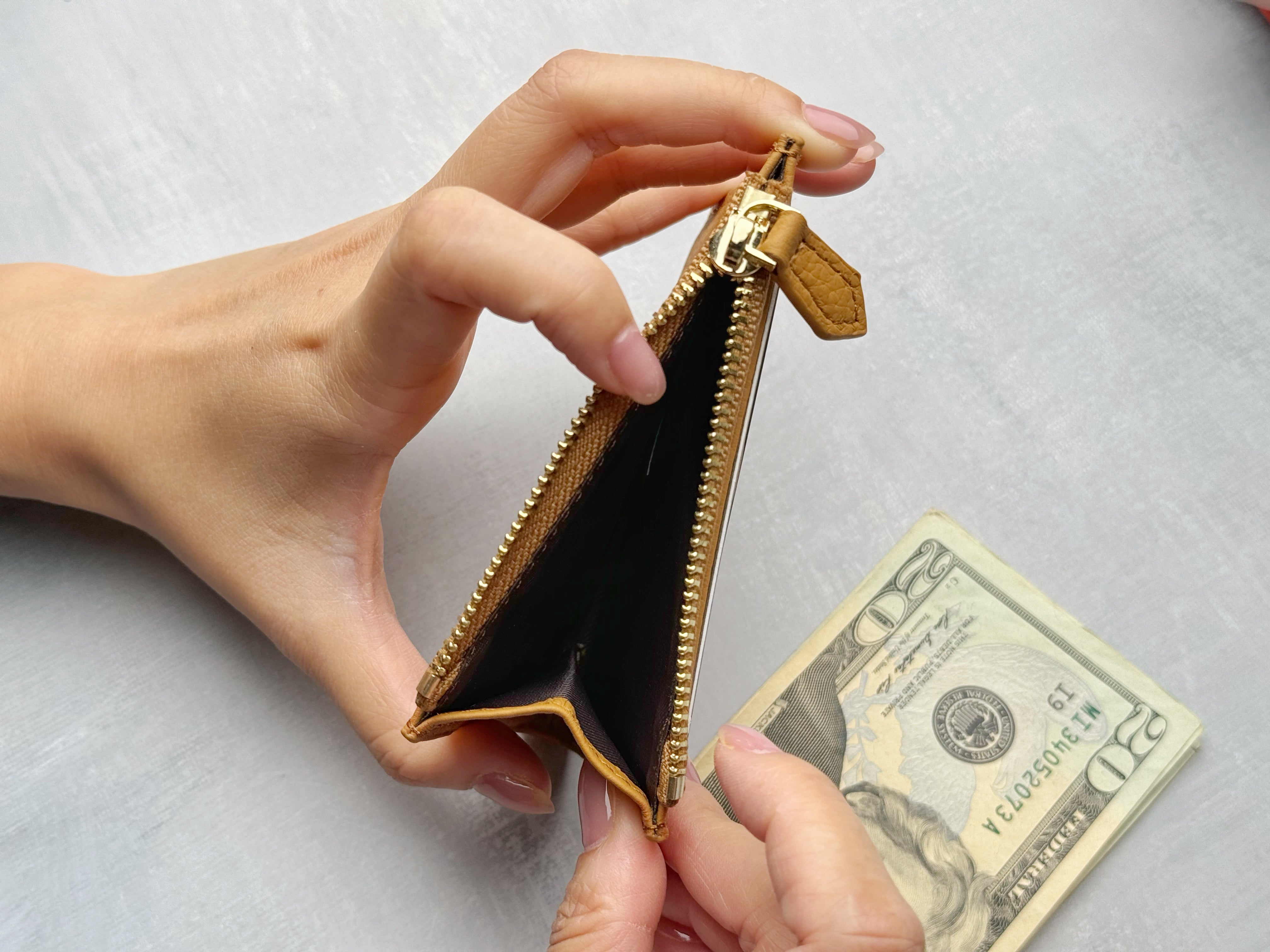 Mini Zipper Card Holder