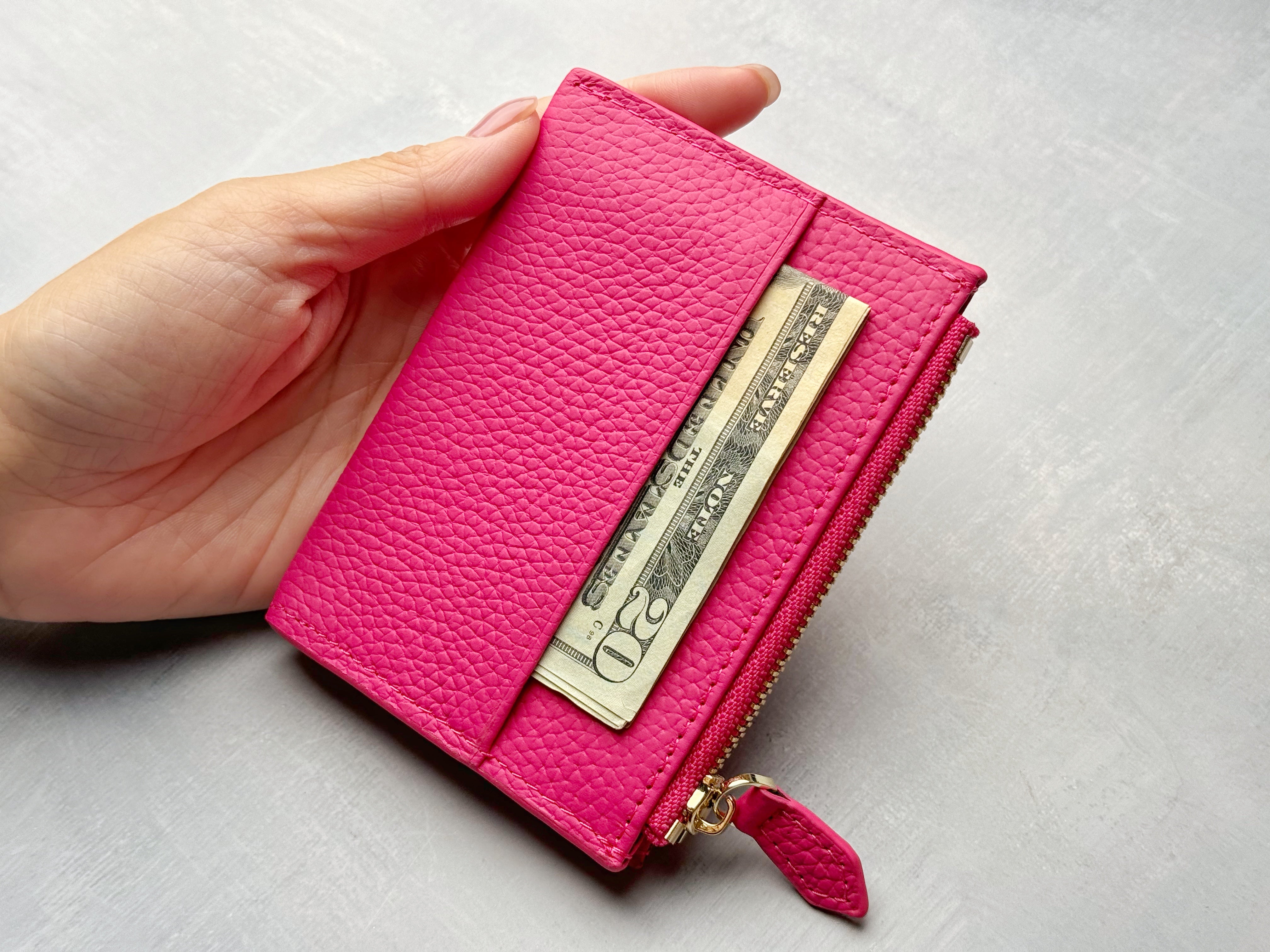 Mini Zipper Card Holder