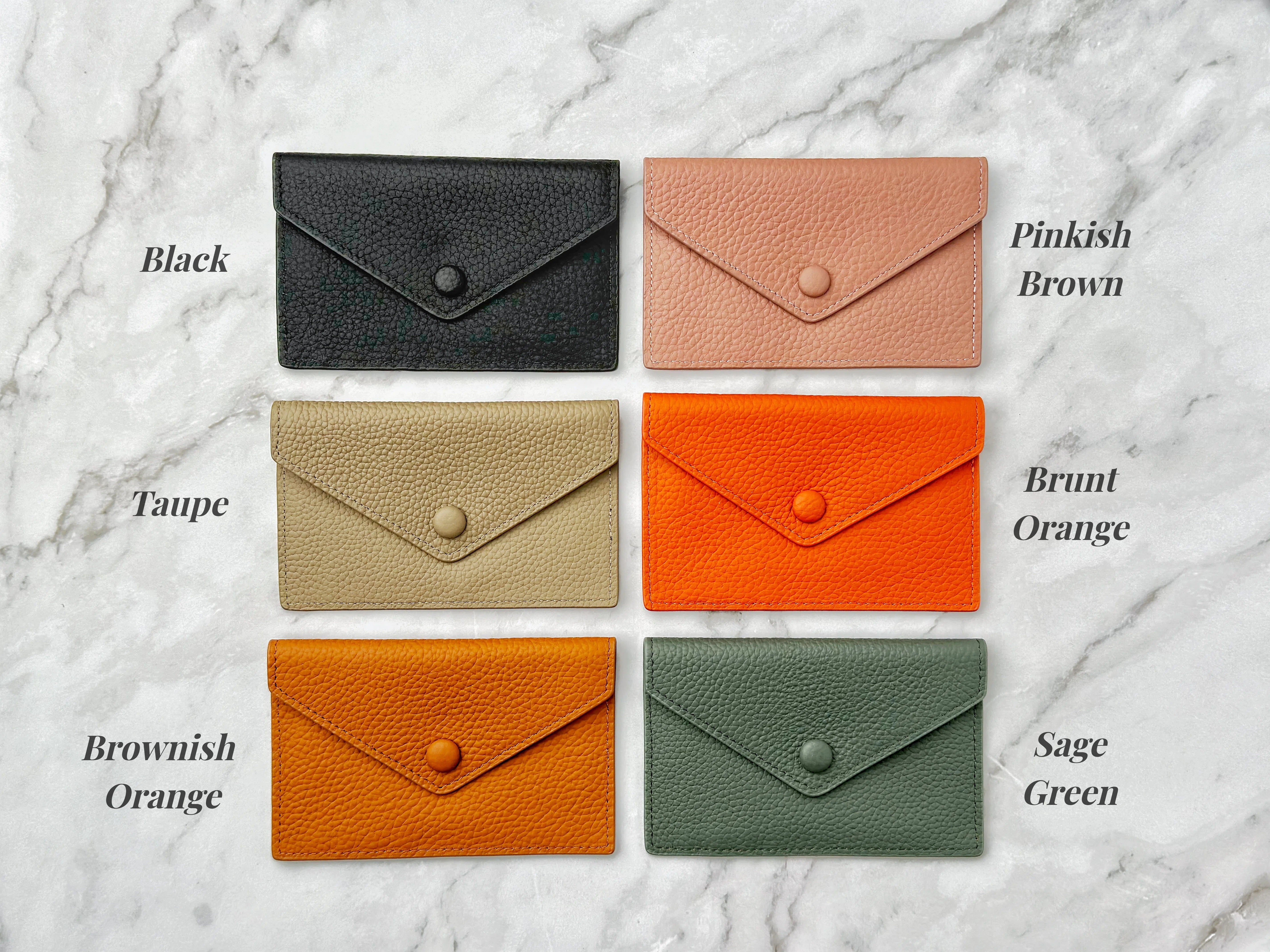 Leather Envelope Wallet