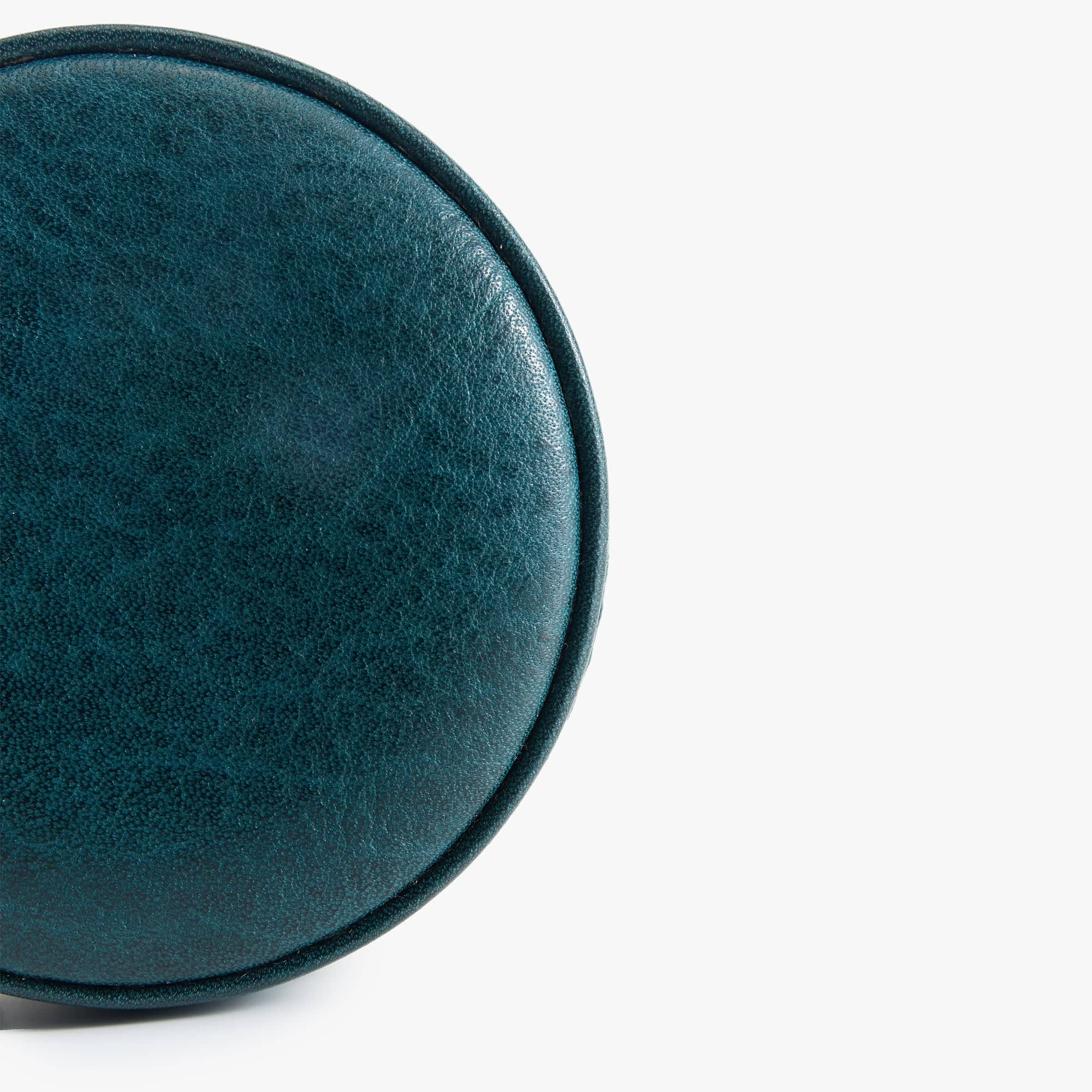 Leather Jewelry Round Case