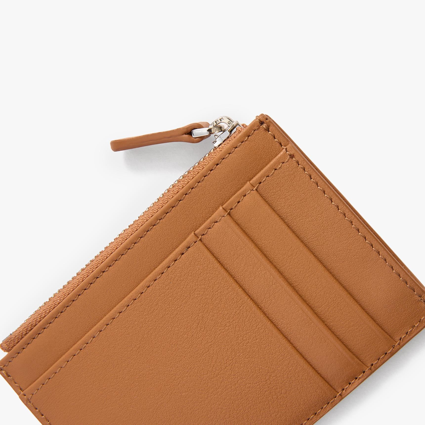 Handmade Woven-Leather Card Holder