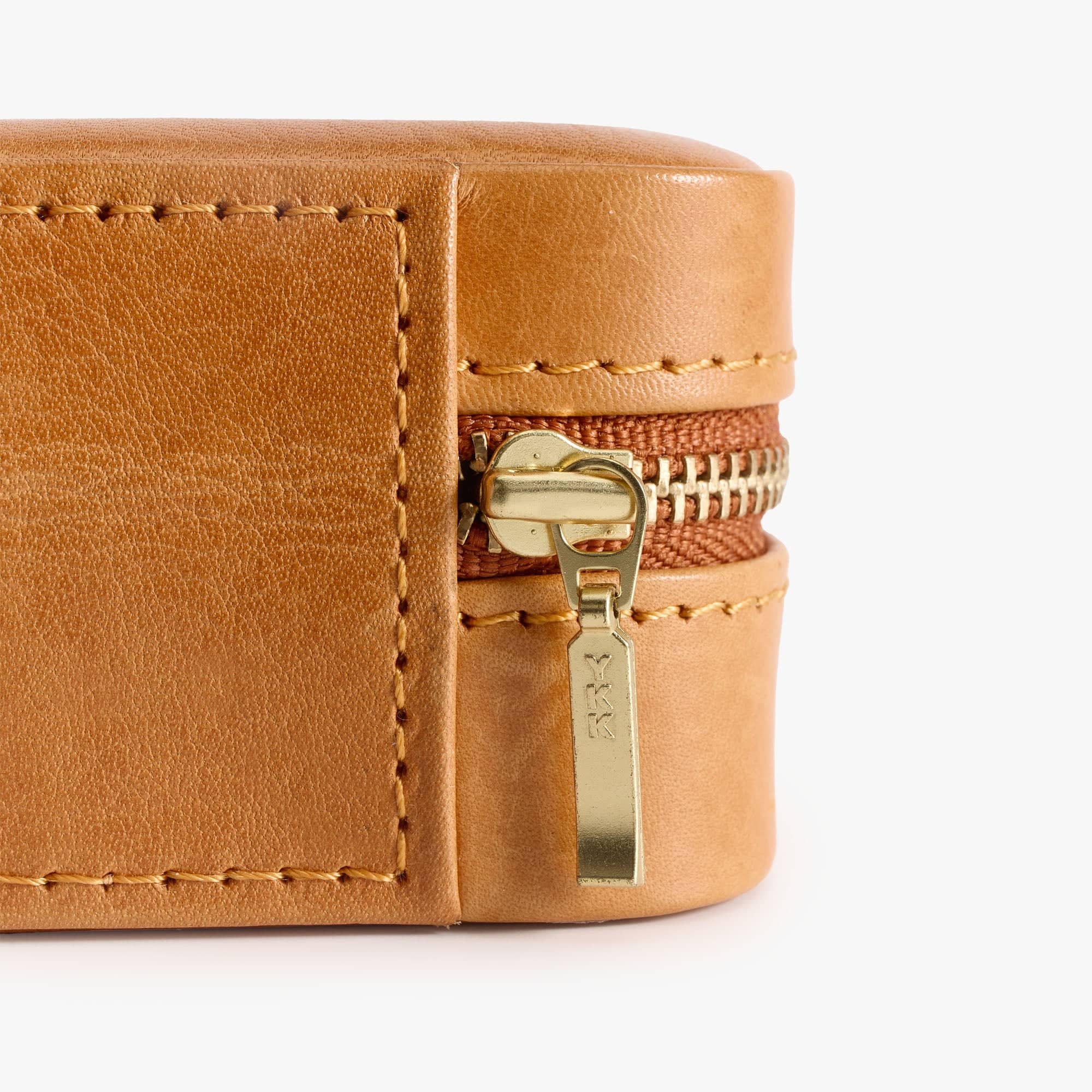 Leather Jewelry Square Case