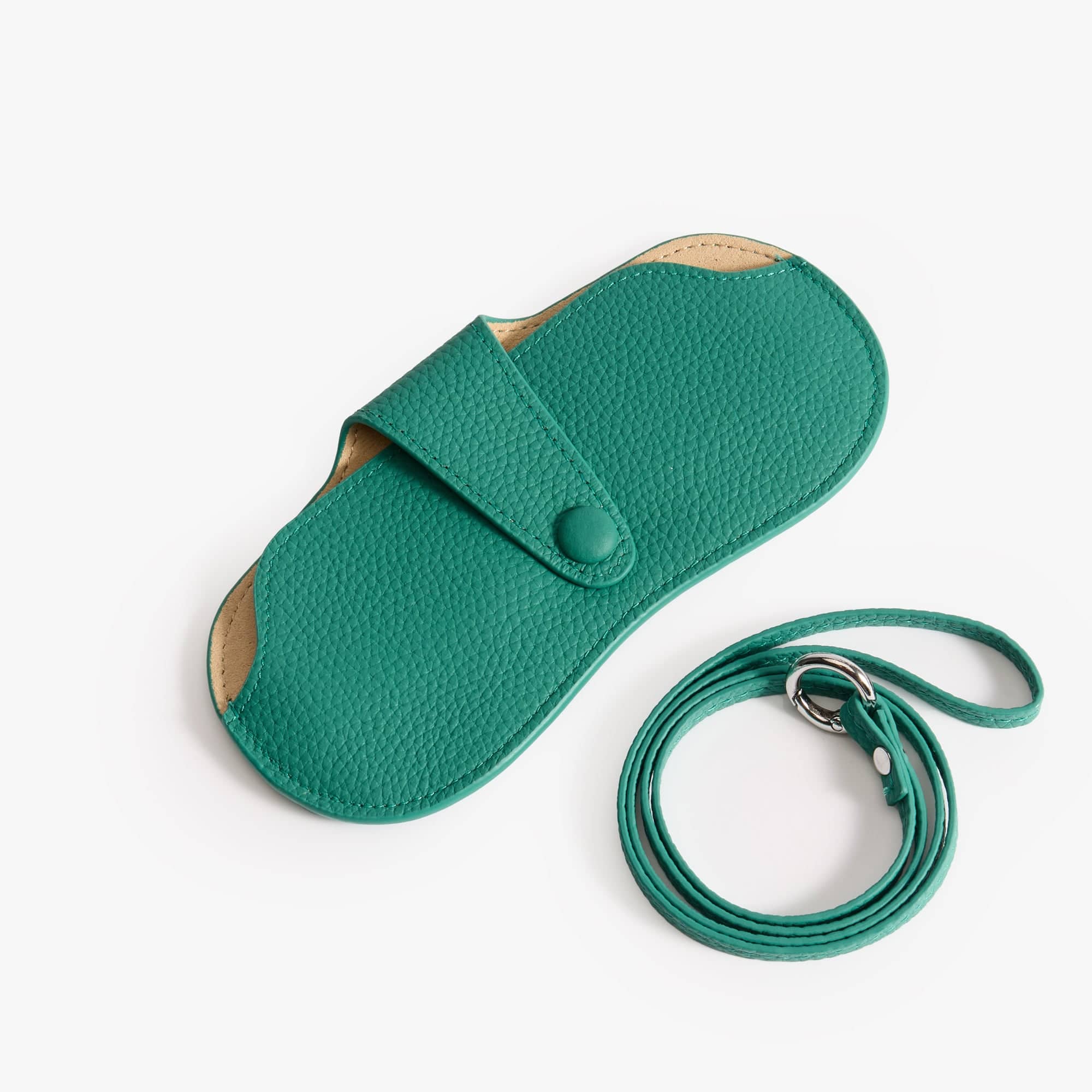 Leather Glasses Sleeve wit Strap