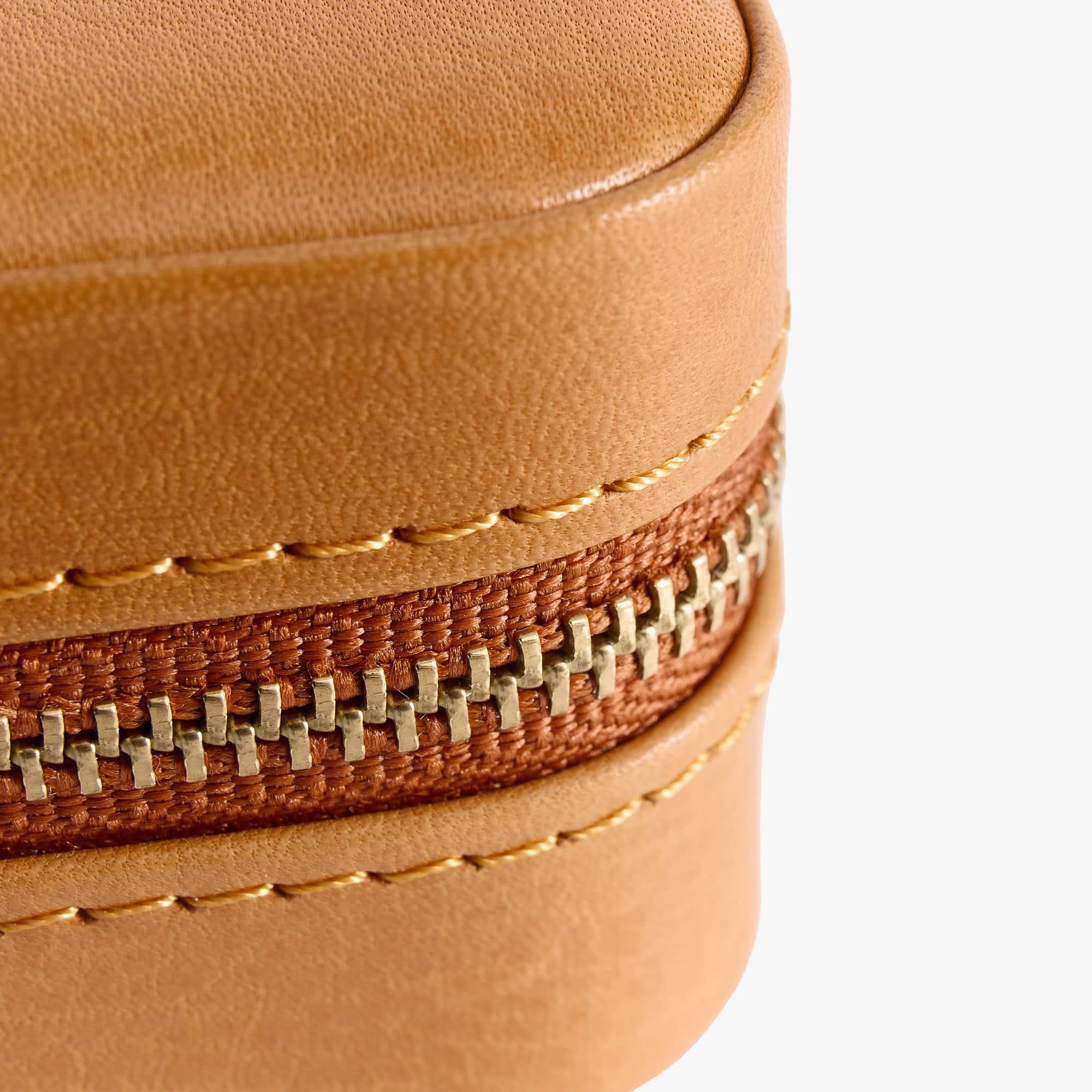 Leather Jewelry Square Case