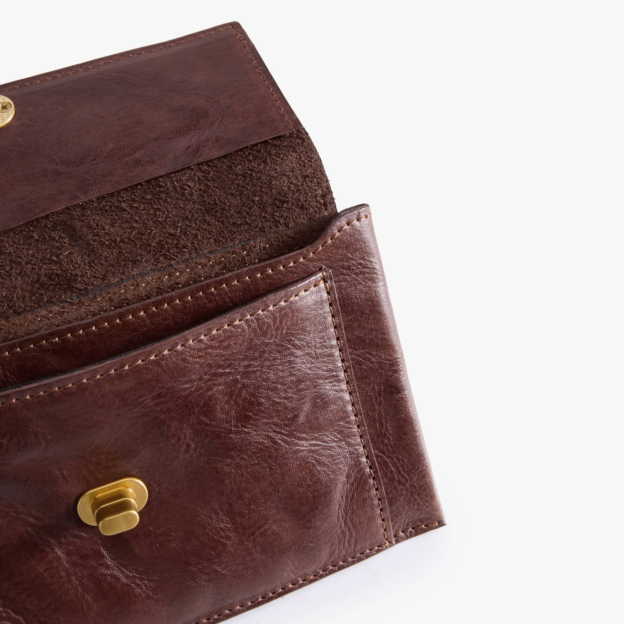 Detachable Classic Leather Long Wallet
