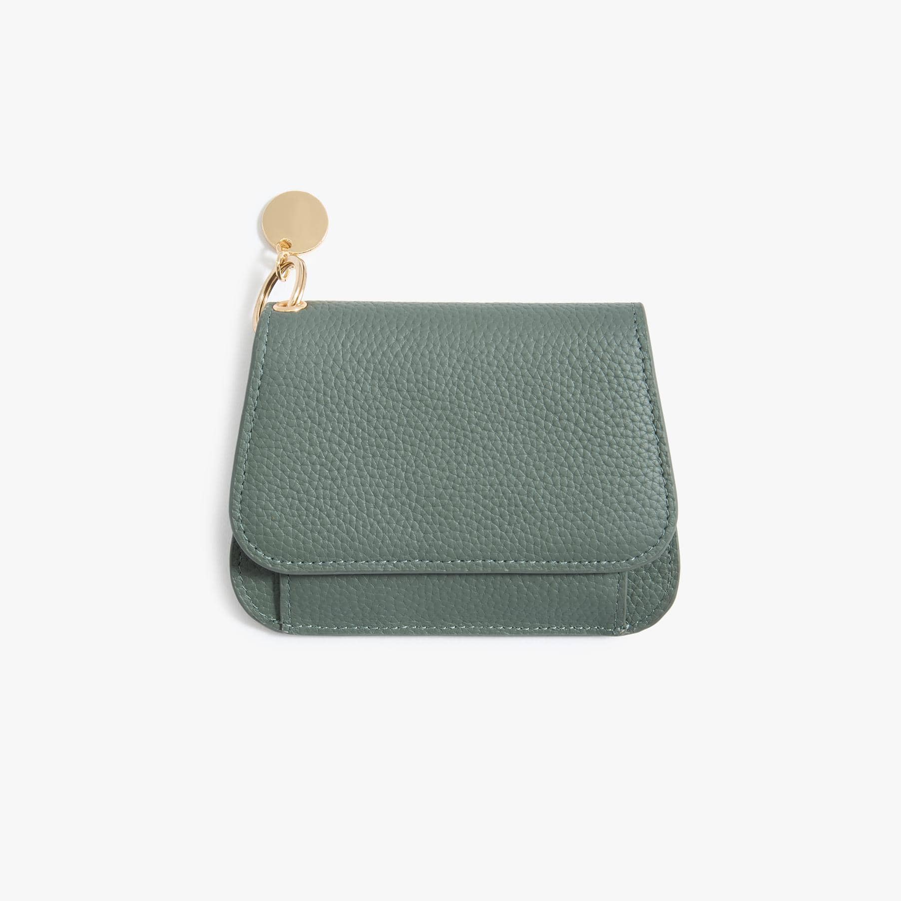 Leather Keychain Wallet with Zip Coin Space| Palettetique