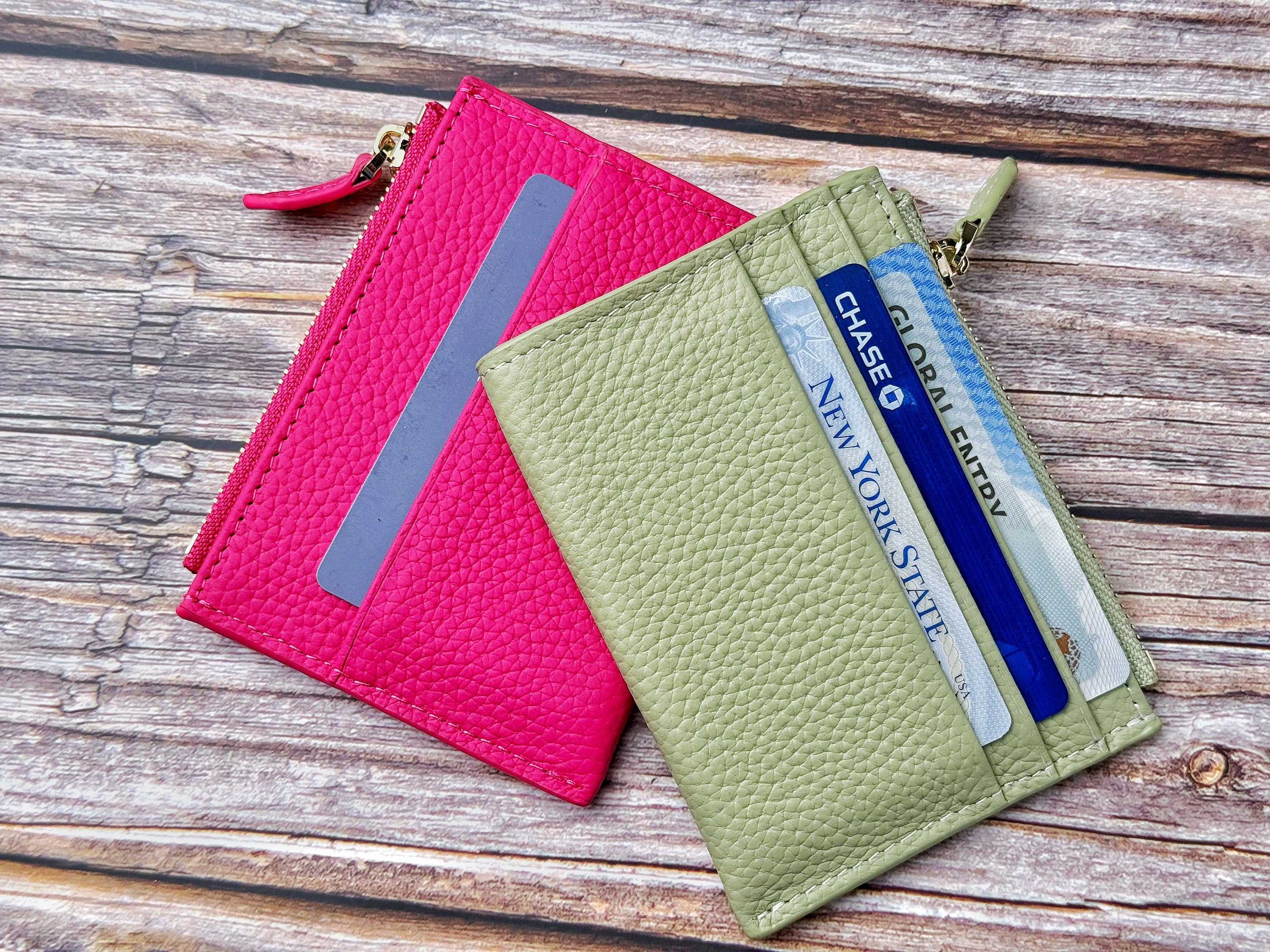 Mini Zipper Card Holder