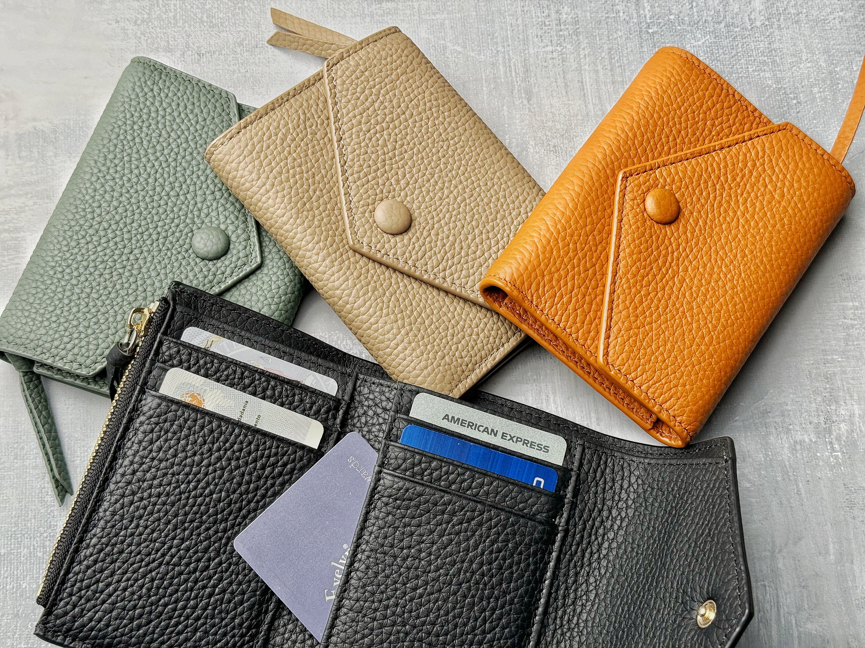 Leather Trifold Wallet